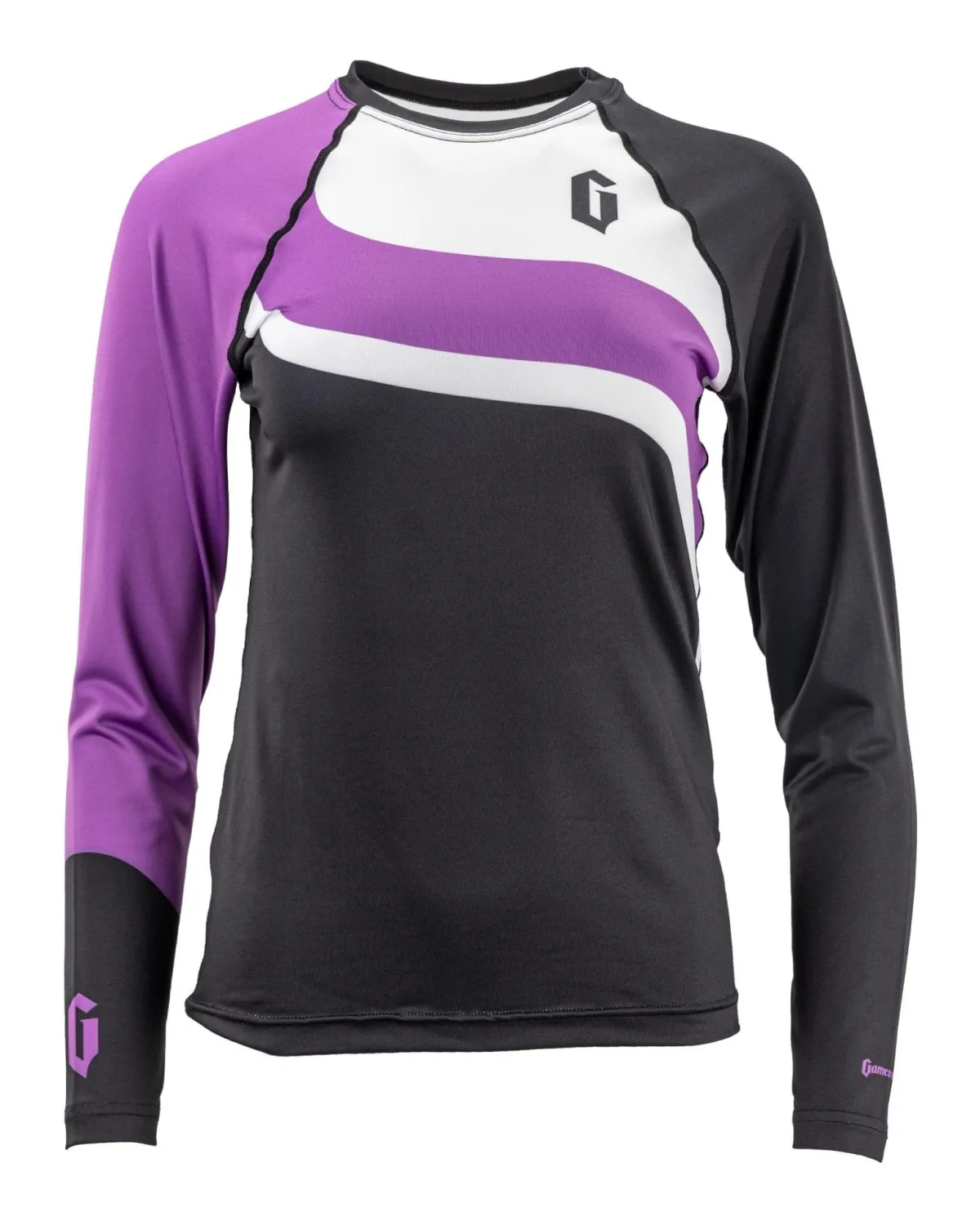Century Martial Arts Gameness Women's Long Sleeve Pro Ranked Rash Guard