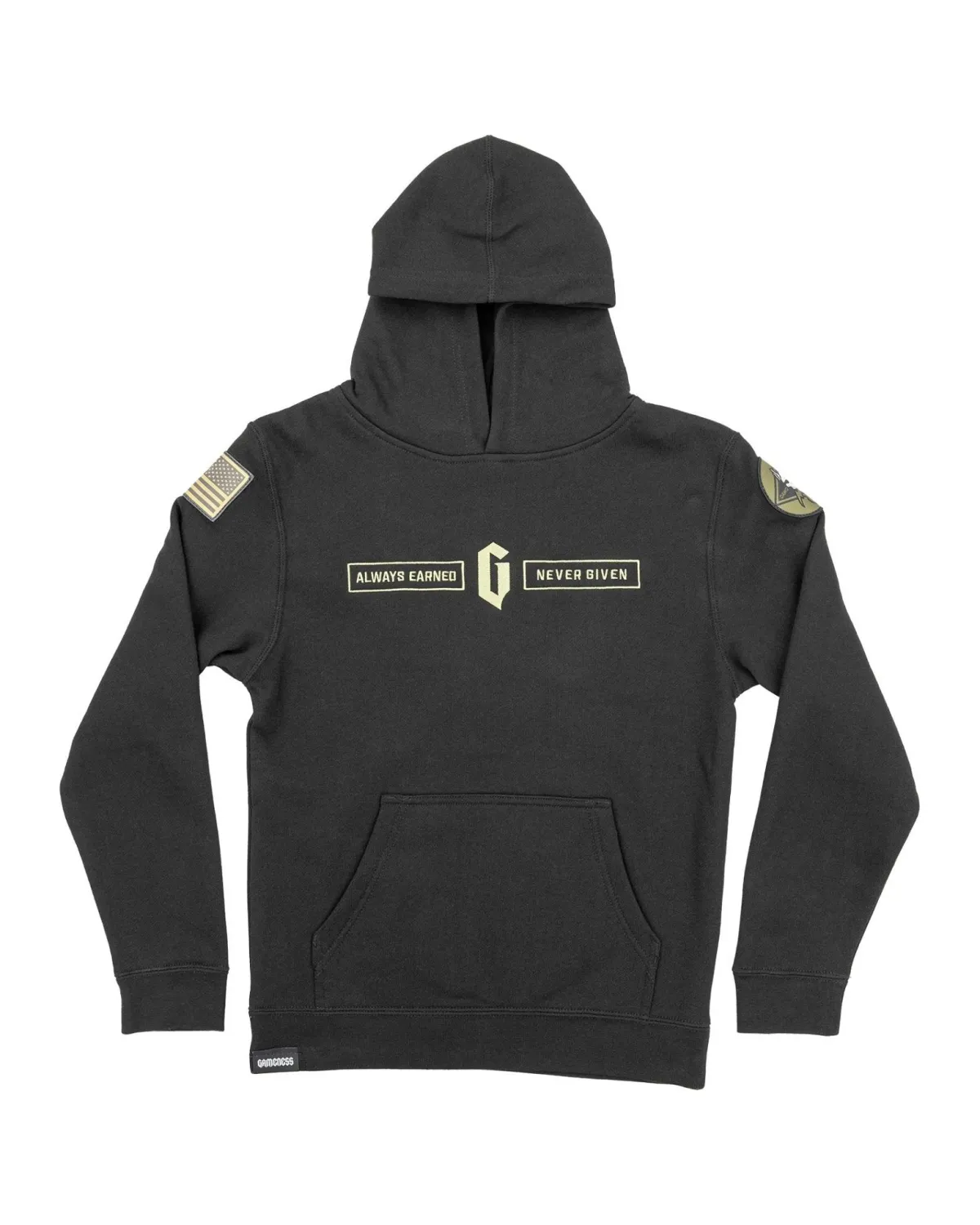 New Gameness Youth Combate Hoodie Black