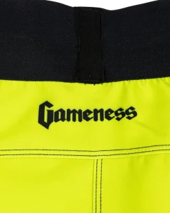 Online Gameness Youth Eco Grappling Short Neon Green