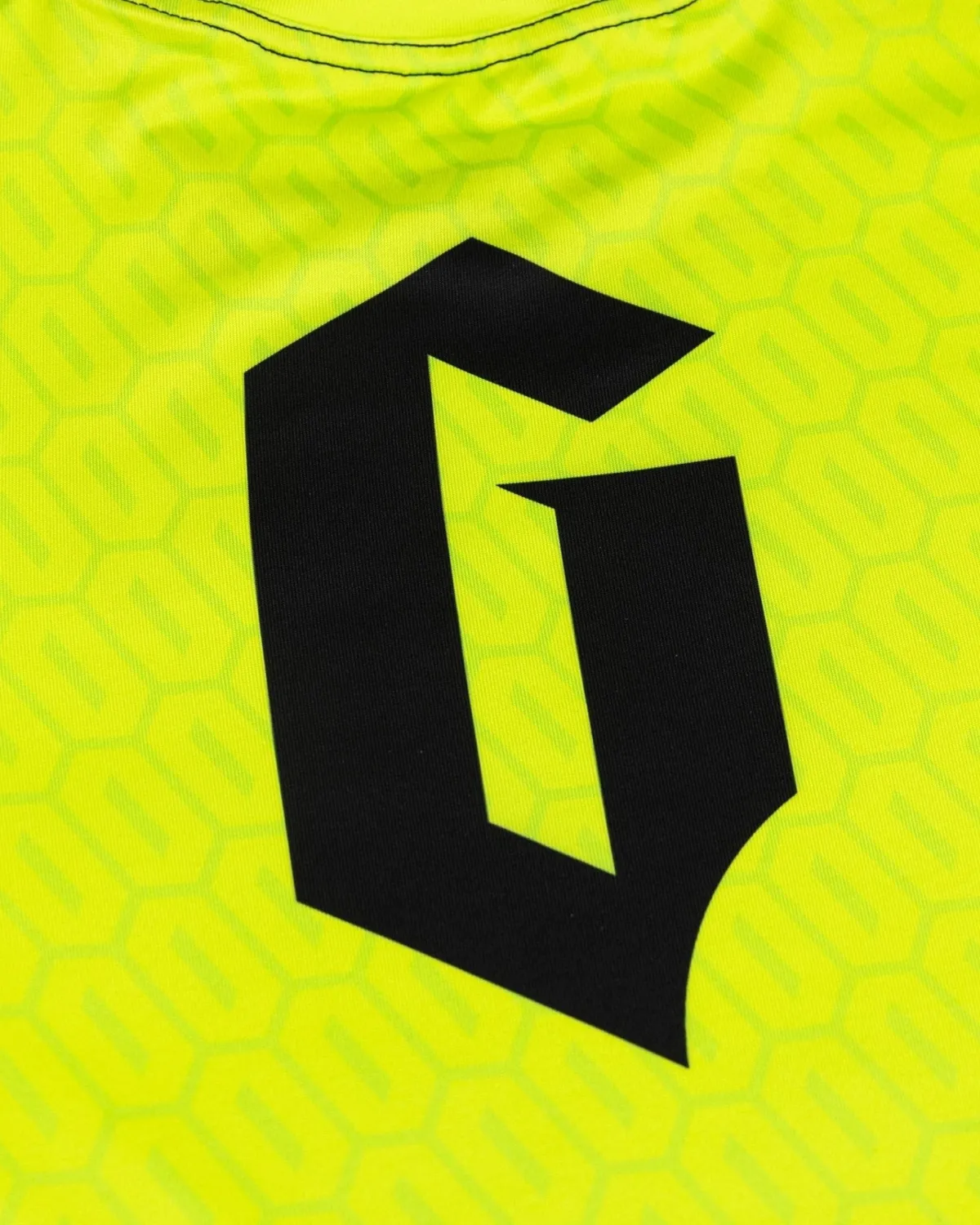 New Gameness Youth Eco Short Sleeve Rash Guard Neon Green