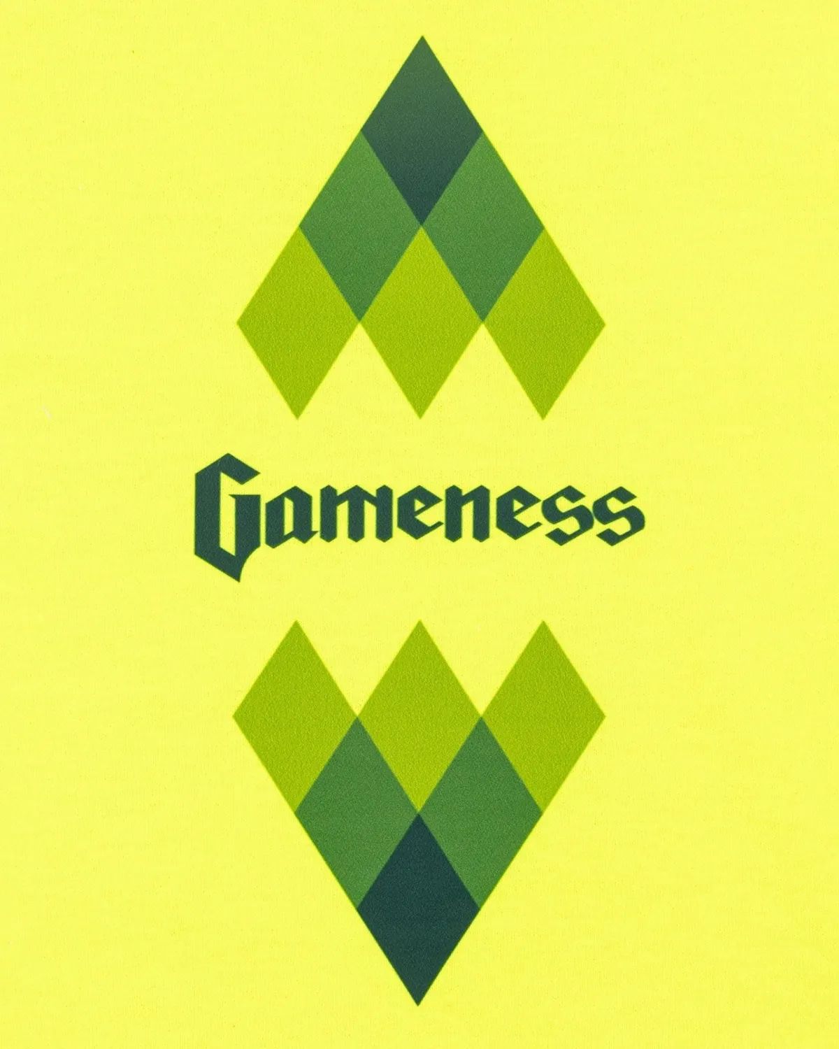 New Gameness Youth Eco Tee Neon Green