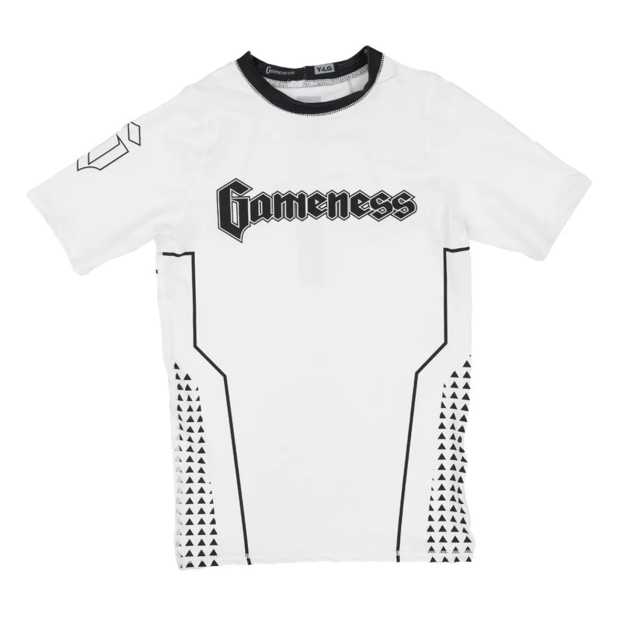 Gameness Youth Short Sleeve Ranked Rash Guard