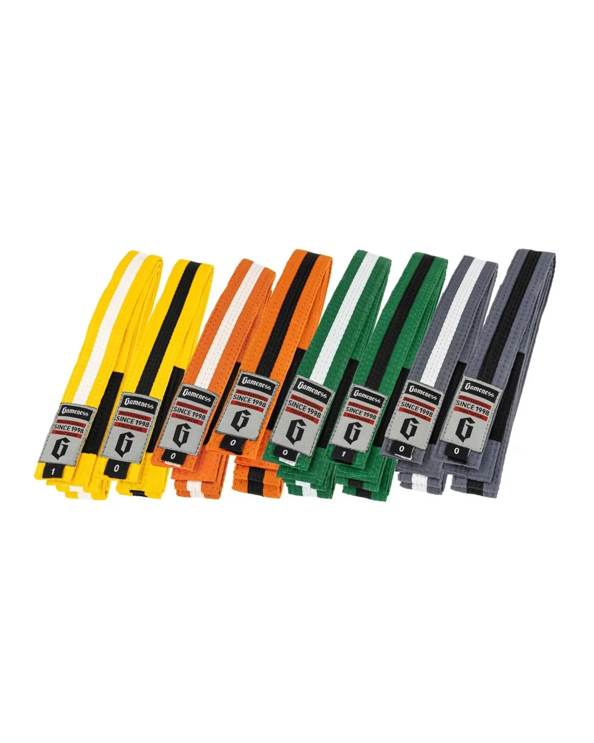 Best Gameness Youth Ultra-Light Striped Competition Belt