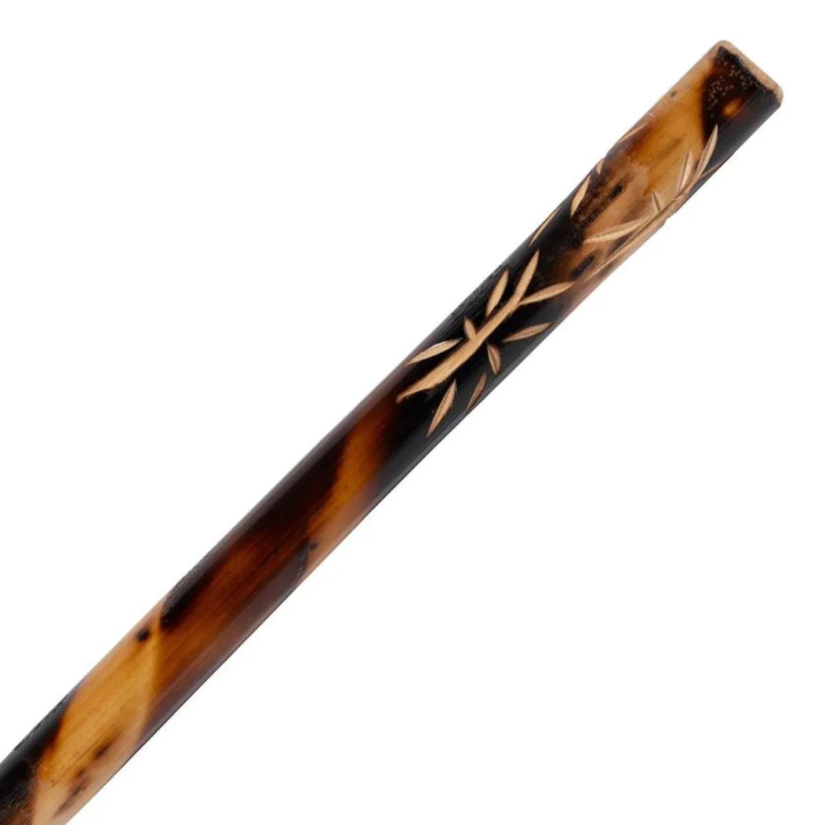 Hot Century US Retail Hand Carved Rattan Bo Staff Natural