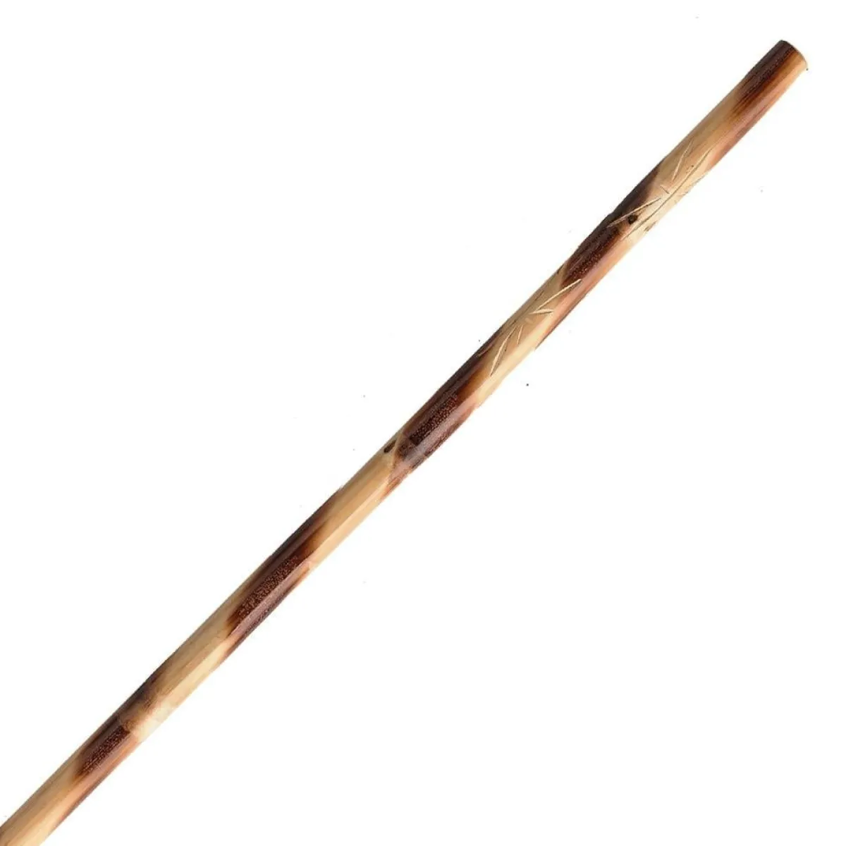 Hot Century US Retail Hand Carved Rattan Bo Staff Natural