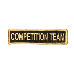 Century US Retail Iron-On Rank Patch - Competition Team