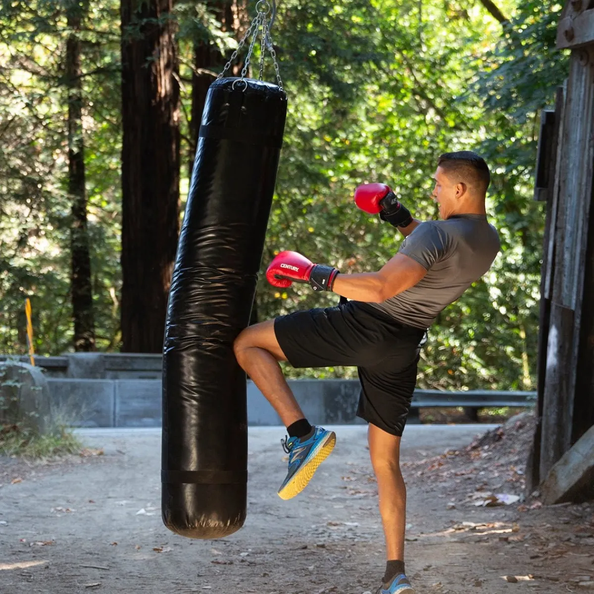 Clearance Century US Retail 100 lb. Muay Thai Heavy Bag Black