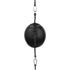 New Century US Retail Leather Double End Bag Black