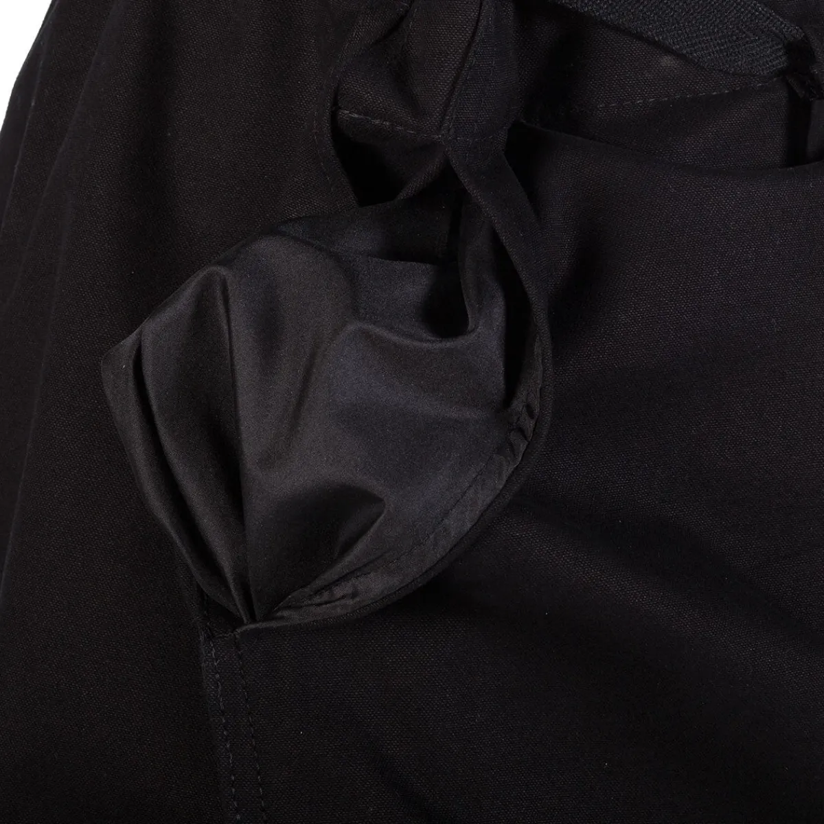 Discount Century Martial Arts 10 oz. Middleweight Brushed Cotton Traditional Waist Pants Black