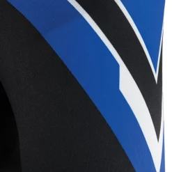 Hot Century Martial Arts Punok Long Sleeve Compression Top Blue/Black/White