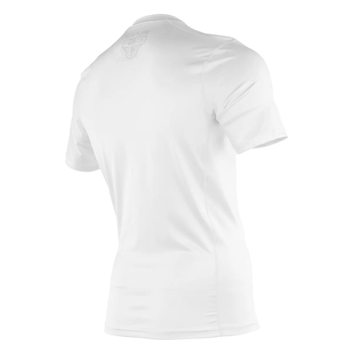 Outlet Century Martial Arts Punok Short Sleeve Compression Top White/Grey