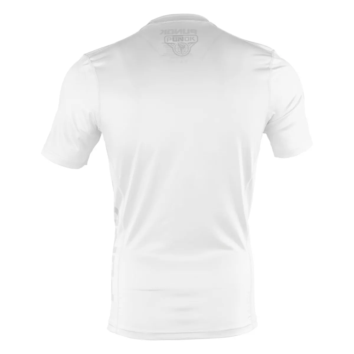 Outlet Century Martial Arts Punok Short Sleeve Compression Top White/Grey