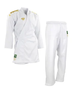 Best Century Martial Arts Punok Takyon Gold Kumite Gi Set White
