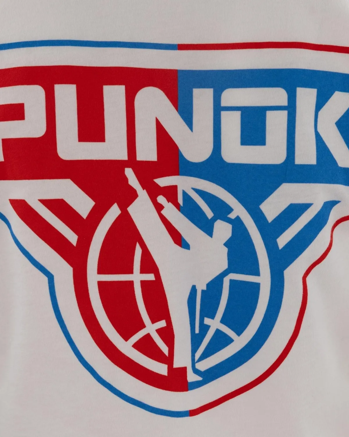Hot Century Martial Arts Punok Women's Two Tone Tee White