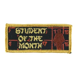 Outlet Century US Retail Sewn-In Student of the Month Shoulder Patch