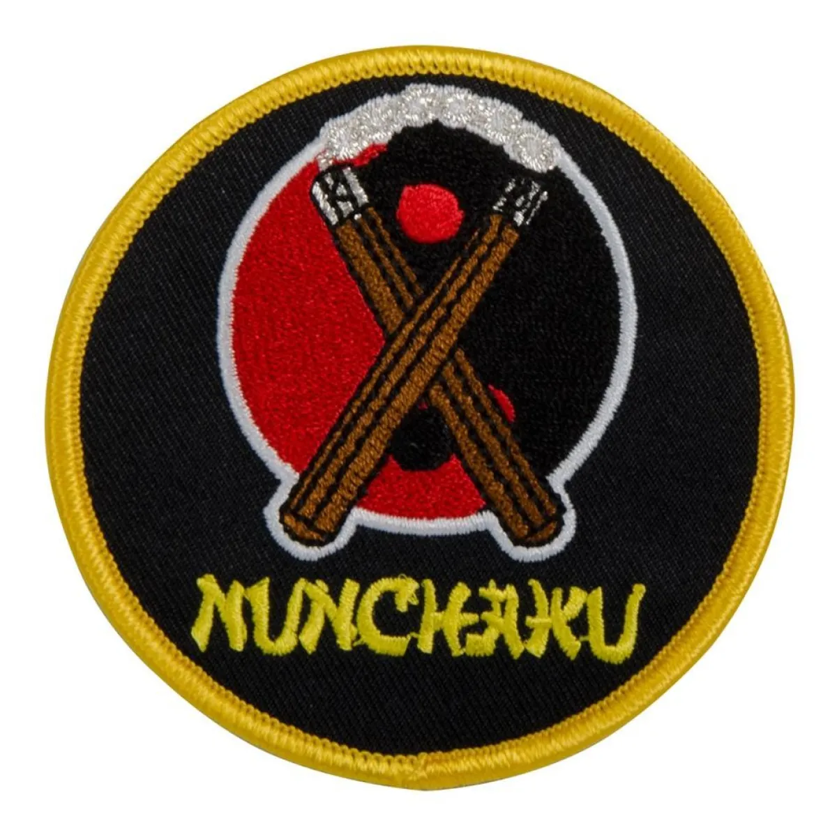 Sale Century US Retail Sewn-In Weapons Patch - Nunchaku