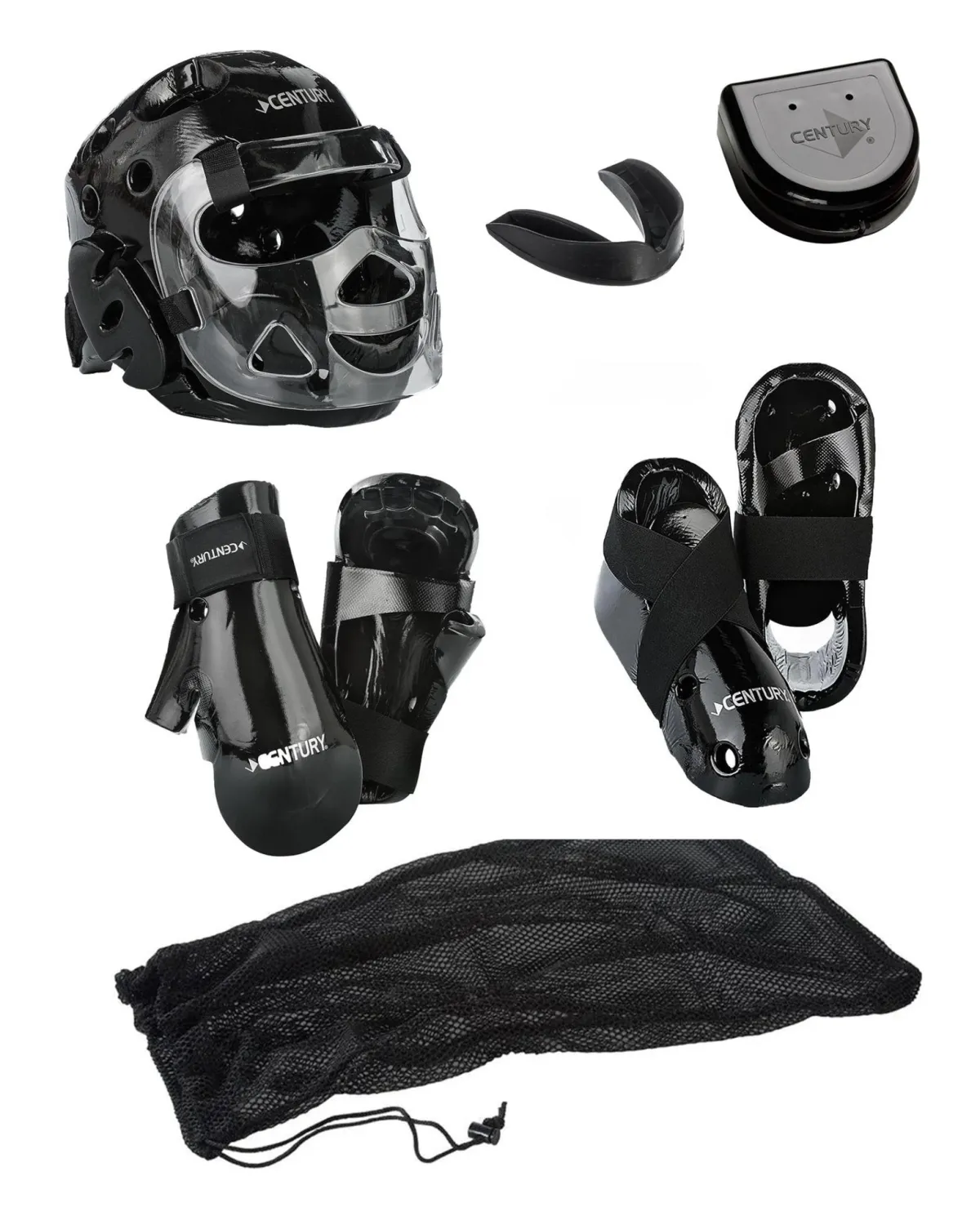 Discount Century Martial Arts Student Spar Bundle With Face Shield