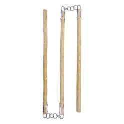 New Century US Retail Three Sectional White Wood Staff