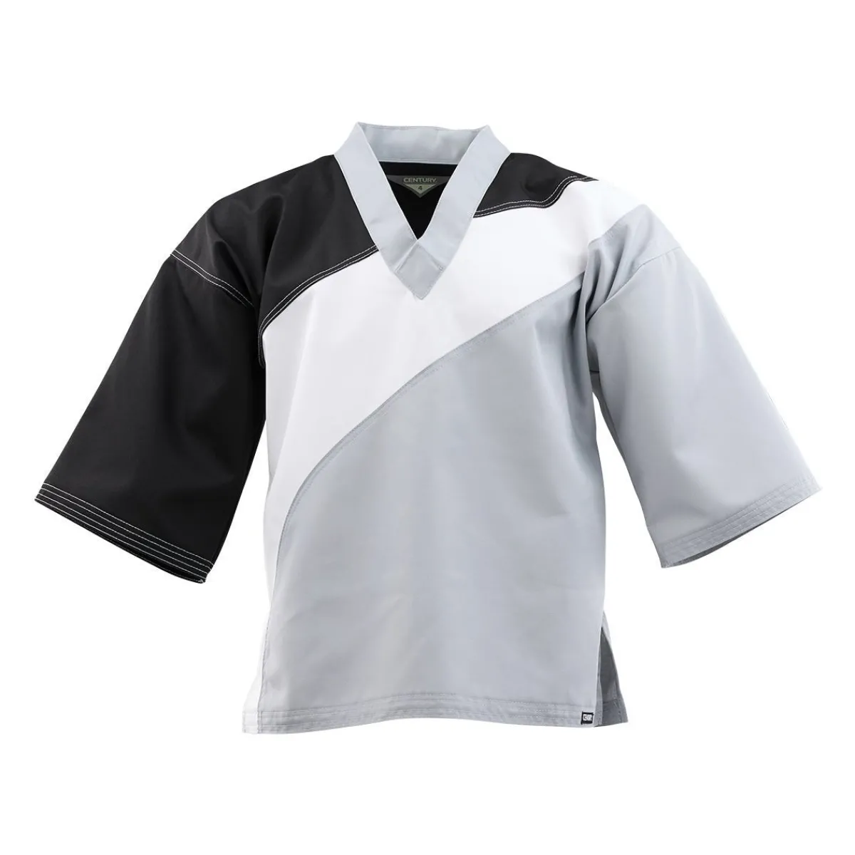 Hot Century US Wholesale Tri-Color Diagonal Program Uniform Top