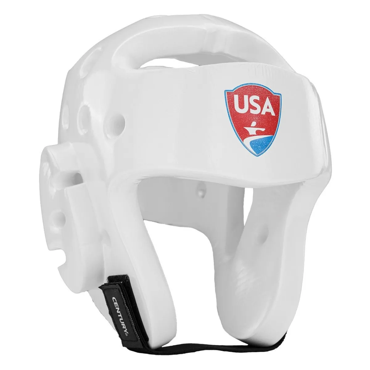 Clearance Century Martial Arts USA Karate Headgear White